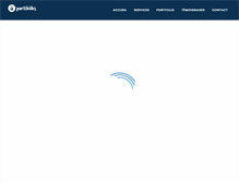 Tablet Screenshot of partikules.com